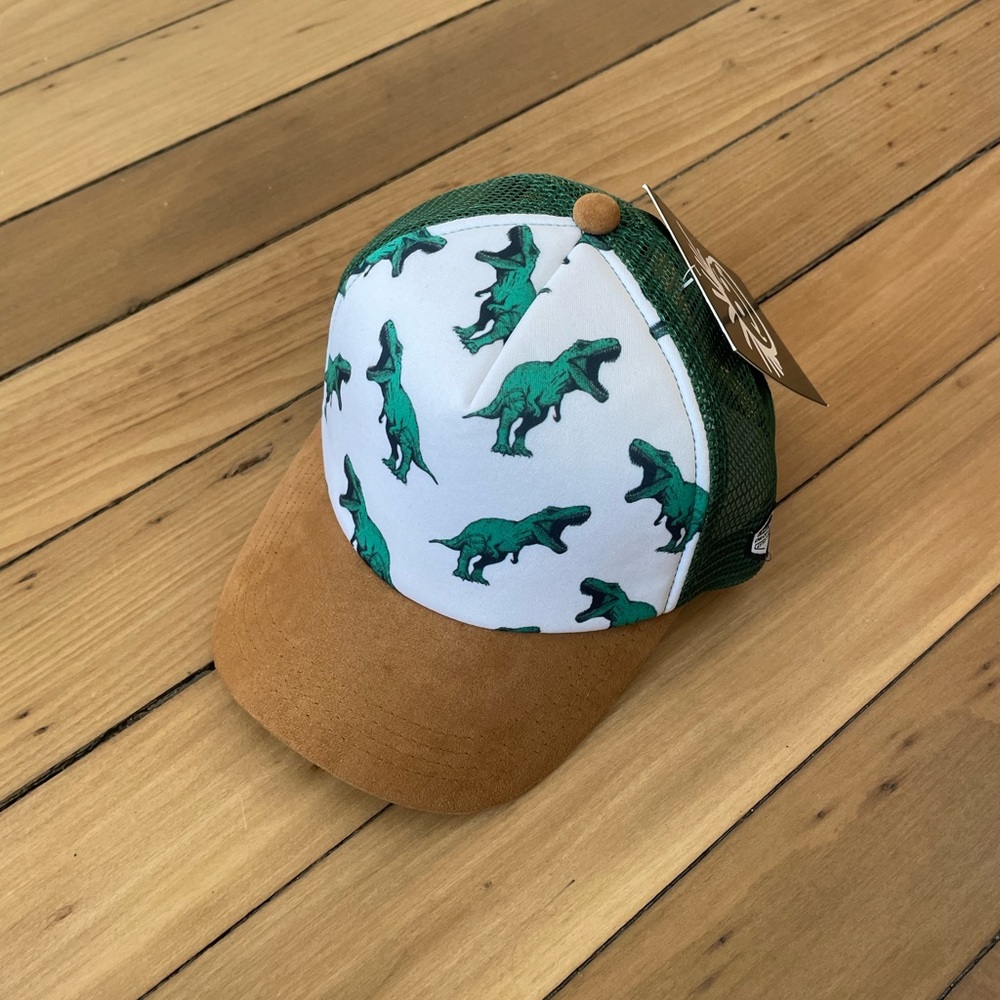 NWT Boutique Baby 12-24 months Dinosaur Mesh Back Hat
